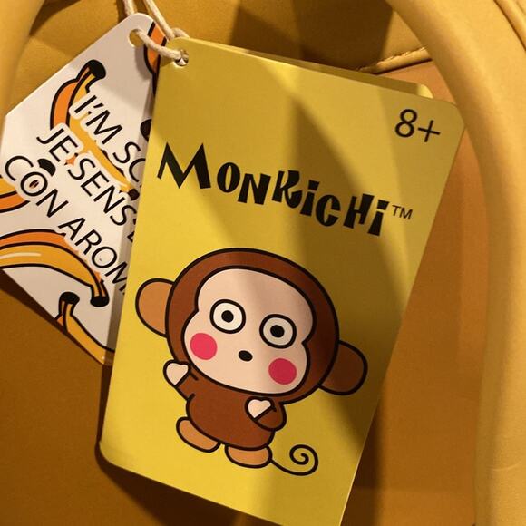 BNWT LOUNGEFLY SANRIO MONKICHI Backpack and Matching Wallet Set Bundle